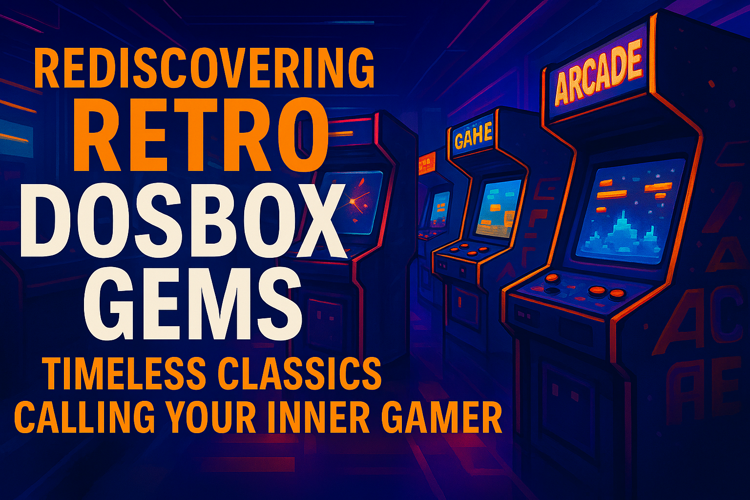 Rediscovering Retro DOSBox Gems: Timeless Classics Calling Your Inner Gamer